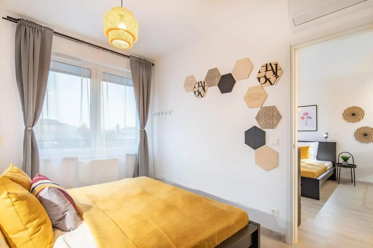 Apartment Modern Bright Central Place With Terrace Budapest Hungary