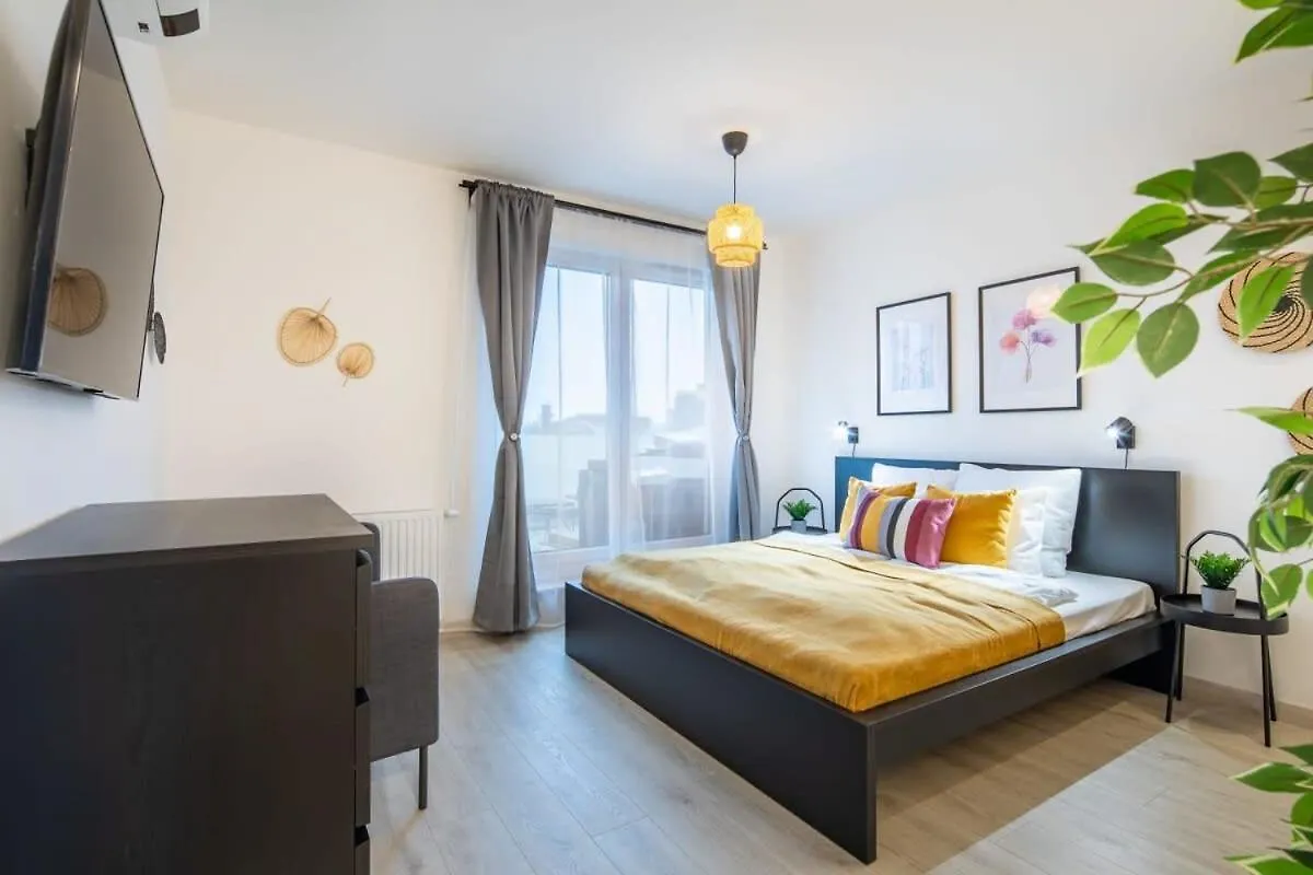 Apartment Modern Bright Central Place With Terrace Budapest